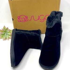 Sugar Polly Fuzzy Winter Booties